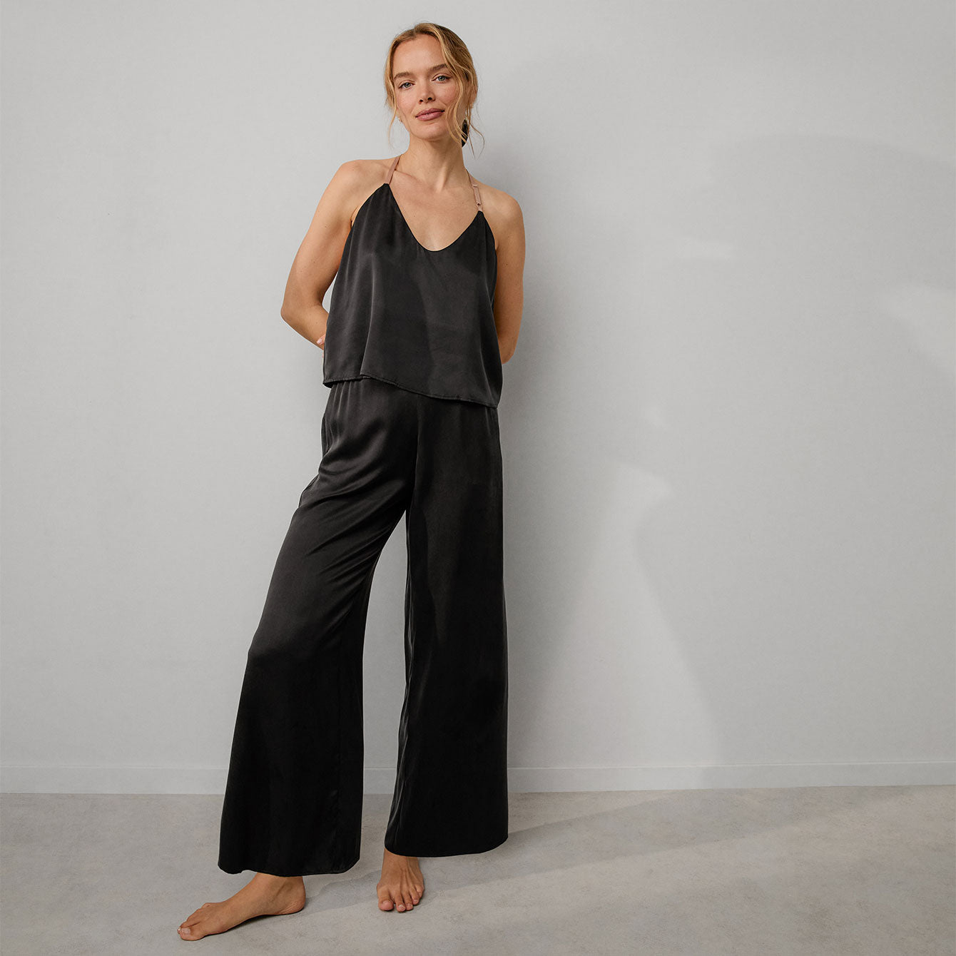 Washable Silk Cami Pant Set